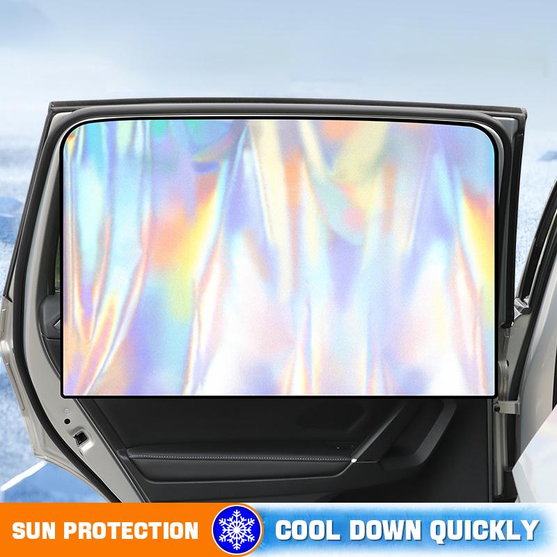 SEAMETAL Магнитная шторка на окно автомобиля для защиты от солнца для бокового окна автомобиля, солнцезащитный козырек, защита от УФ-лучей, аксессуары для автомобильного солнцезащитного козырька