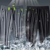 Trendy thin ice silk casual pants men's comfortable breathable quick-drying tied feet nine-point pants student large-size sweatpants men