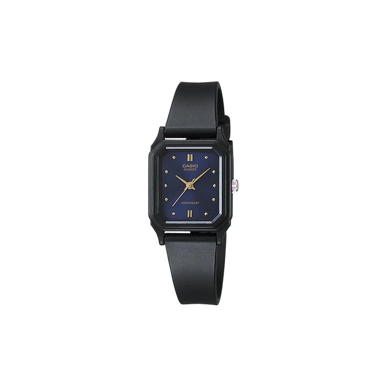 Casio Серия YOUTH-квадратный трехконтактный модный деловой повседневный универсальный простой классический стрелочный квадратный циферблат водонепроницаемый кварцевый механизм смола LQ-142E-2A