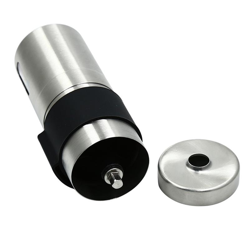 Профессиональная регулируемая ручная кофемолка из нержавеющей стали 304, портативная кофемолка