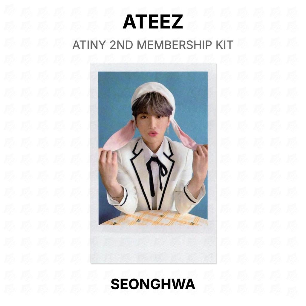 ATEEZ ATINY 2-й Набор Члена Клуба Официальная Фотокарточка