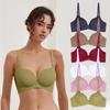 Push Up Bra for Women Seamless Bralette Wireless Brassiere Red Color Bras Minimalist Young Girls Bras Ladies Underwear