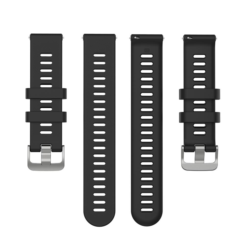 20mm Silicone Strap For Garmin Forerunner 55 158 245 645 Smart Watch Band for Garmin Venu 2 Plus/Vivoactive 5