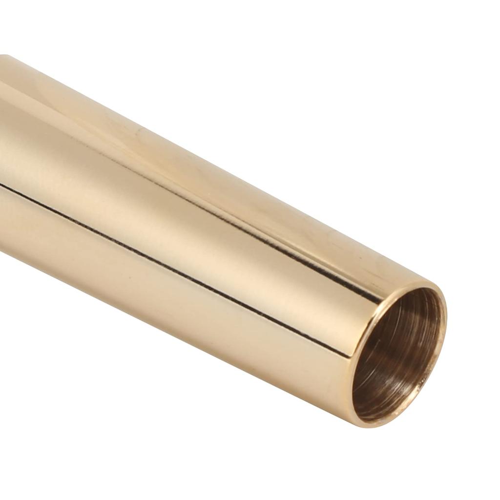 Аксессуар для тубы Horn Lun, Мундштук, Мундштук, Медь, Устойчивый к коррозии, Износостойкий, Диаметр 13,3 мм, Портативный, (Золото)