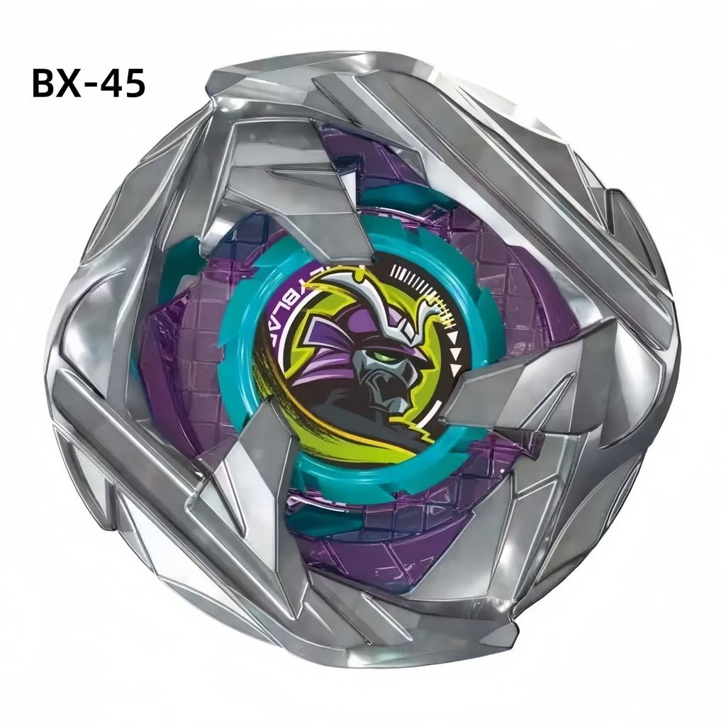 Боевая игрушка серии BX для детей с одним эмиттером, вращающимся металлическим гироскопом и передатчиком