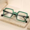 Personalized Square Frame Reading Glasses with HD A Lens - Multi-Color Options for Seniors