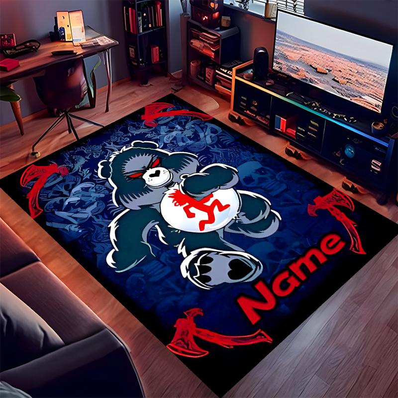 Custom personalization Insane Clown Posse Print Area Rug - Soft, Washable Non-Slip Indoor Mat,Living Room,Home&Office Decorative Rug