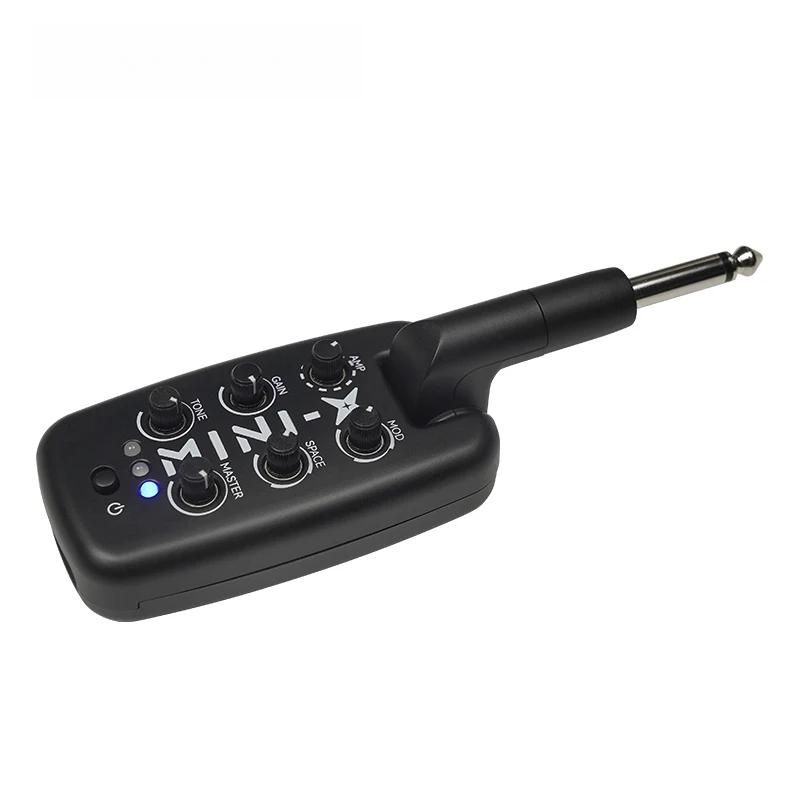 MINI-X Pro Studio Headphone Amp | 9 Guitar/Bass Amp Sims W/ 100hrs Playback | USB-C Recharge & Hi-Res Certified