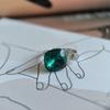 Серебряное кольцо с фианитами, вес изделия 4,8 гр (60002215)