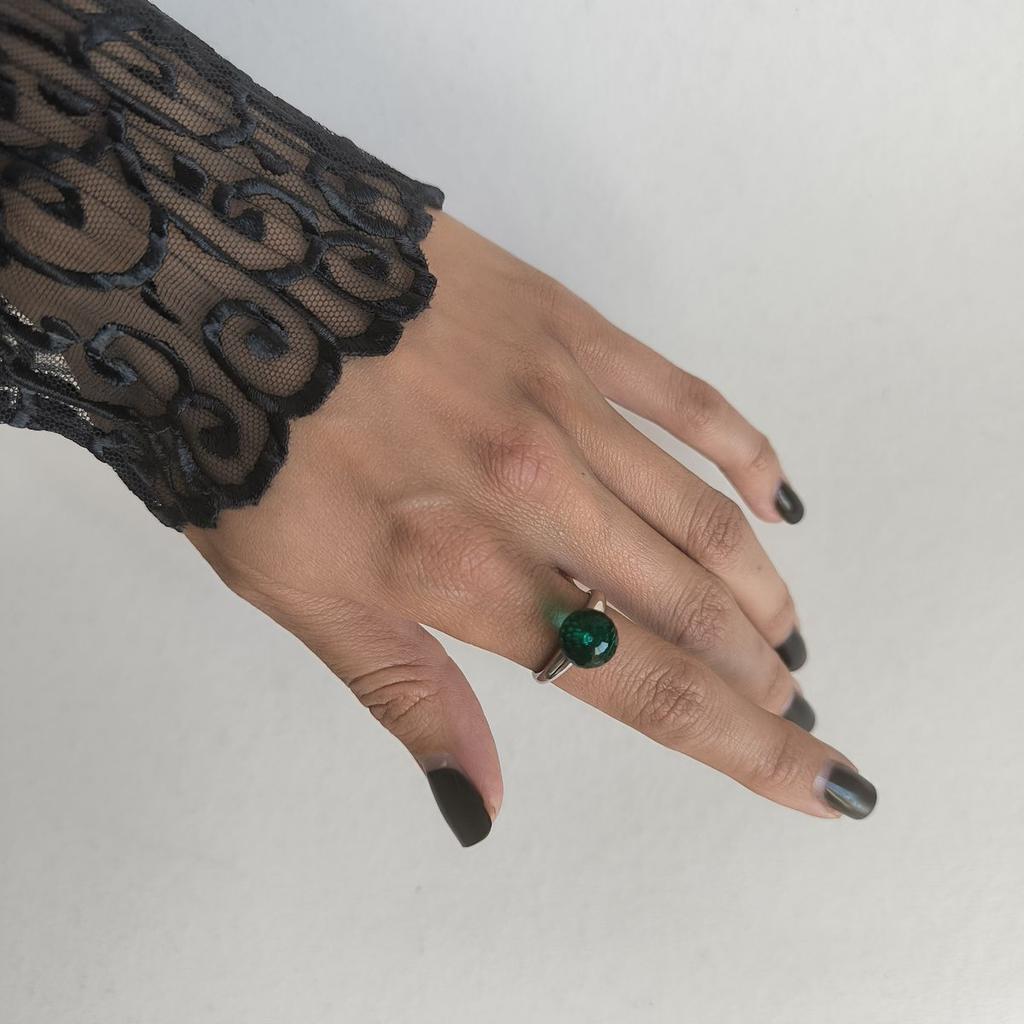 Silver Ring with Cubic Zirconia, Product Weight 3.73 G (60002221)