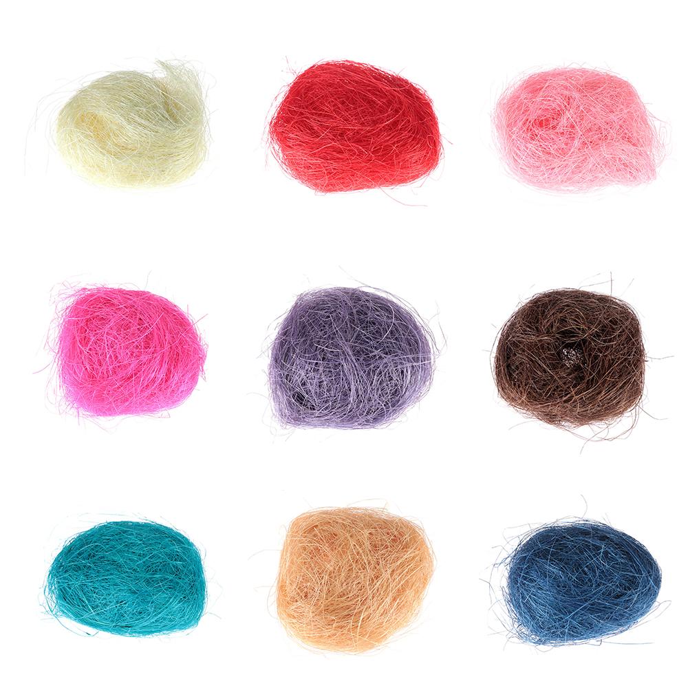 1 мешок Натуральный Сизаль Рустикальный DIY Цветочный Букет Подарочная Коробка Упаковка Декор Гнездо Искусство DIY Упаковочные Поделки Свадебное Мероприятие Вечеринка Товары