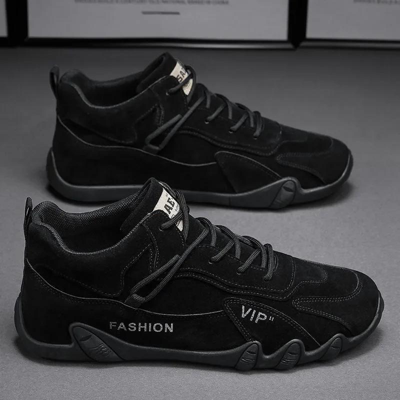 Ankle Boots Designer Fashion Loafers Non-slip Breathable Sneakers Lace Up Shoes For Men Tenis Masculinos Men Shoes Casual Shoes