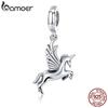 BAMOER Authentic 925 Sterling Silver Trendy Memory Charm Pendant Fit Women Charm Bracelet DIY