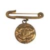 CHANEL Antique, stylish, outing Gold Plated Brooch  gold Women Used