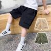 Boys' Summer Street Shorts 2023: Medium & Large Children's Sports Overalls