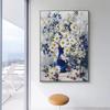 Canvas Painting with Daisy, Flower Posters for Children, Bedroom Decoration, House, Wall Painting On Canvas, Bedroom Decoration for Girls