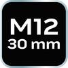 Spline tip M12 x 30 mm, S2 x 2 pcs.