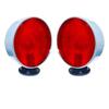 Пара сигнальных огней безопасности для всех тракторов – 12 В, красный-красный (модель: 11000609)