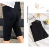 Women Shorts Thin Fitness Leggings Casual High Waist Fashion Yoga Shorts Summer Slim Knee-Length Bottoms Black Cycling Shorts Streetwear