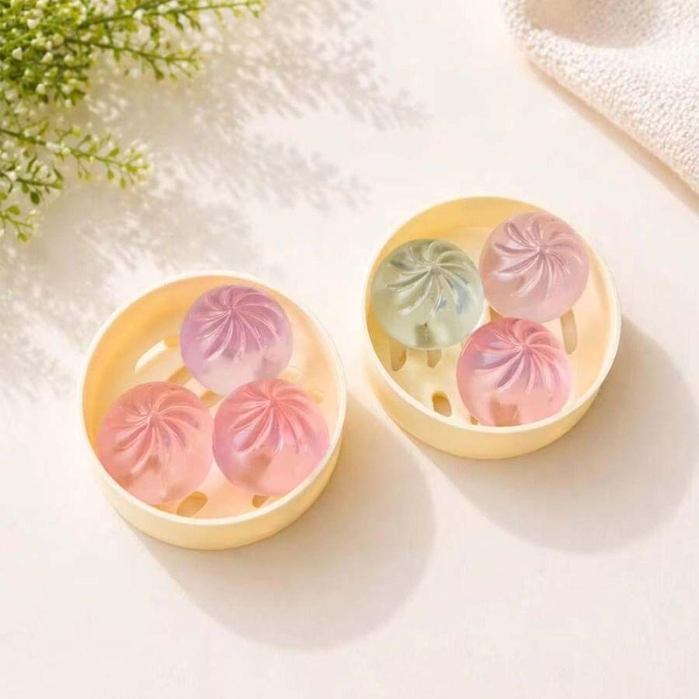 Simulation Food Dumpling Squishy Toys with Steamer Mini Dumplings Squishy Dumpling Party Favors