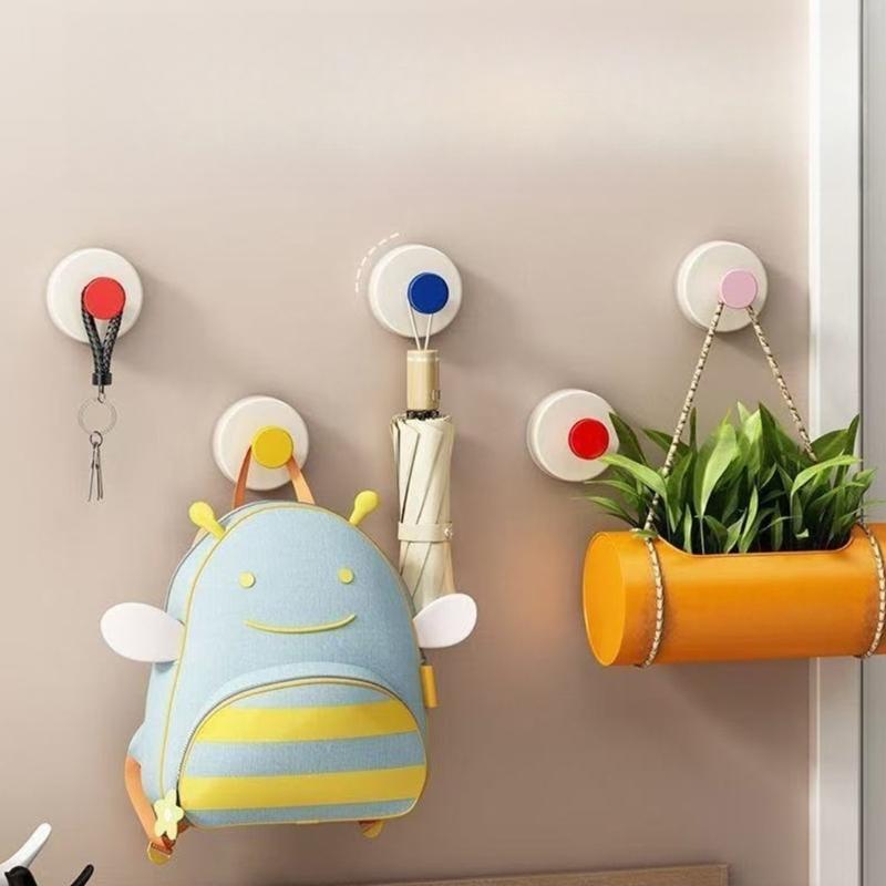 Space Saving Dopamines Suction Hook Easy Installation Holds Relocates Vibranting Color Bathroom Kitchen Storage