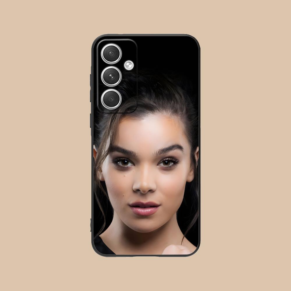 Матовый чехол из ТПУ для мобильного телефона Hailee Steinfeld для Samsung Galaxy S26 S25 S24 S23 S22 S21 S20 Note20 Plus FE Ultra Цветная крышка
