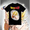 Летняя футболка Dragon Ball 40-летний юбилей, хлопок, с принтом аниме, большого размера, повседневная, уличная одежда, унисекс, Y2k