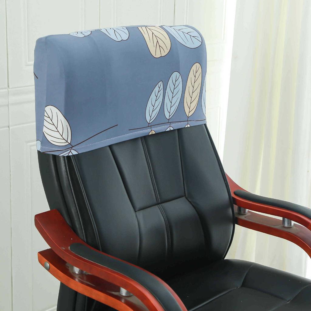 Эластичный чехол для подушки на кресло Boss Chair, чехол для офисного кресла, чехол для подушки на вращающееся кресло, подушка на компьютерное кресло, пылезащитный чехол для головы