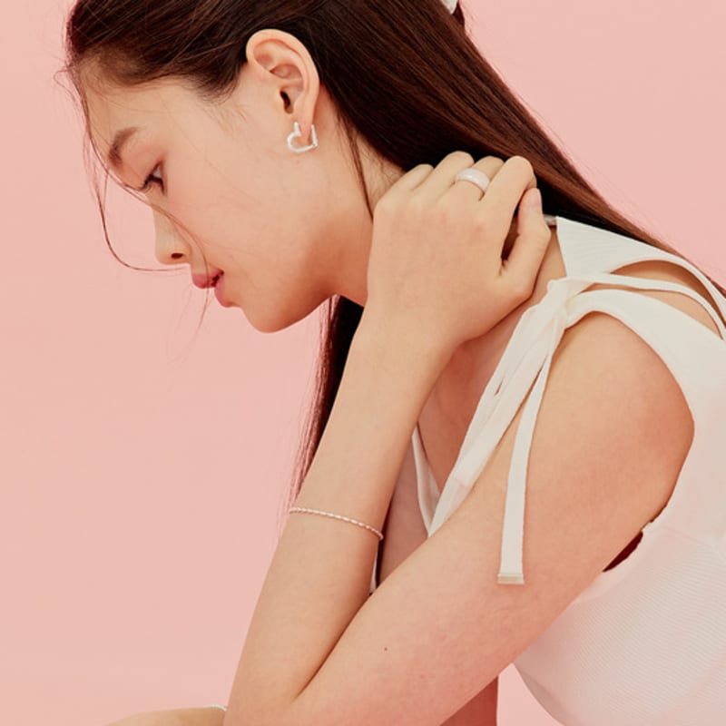 Murmur [925silver]Shine Egg Bracelet