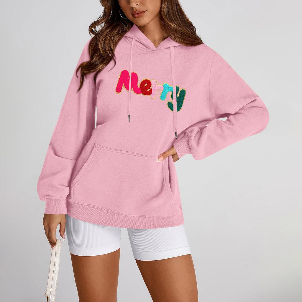 Women's Hoodies Letter Printed Sweatshirt Pullover