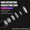 2Pcs LED Car Door Welcome Light HD Projector Lamp Accessories For Honda Civic Fit Jazz Accord City Vezel CR-V S660 Odyssey HR-V