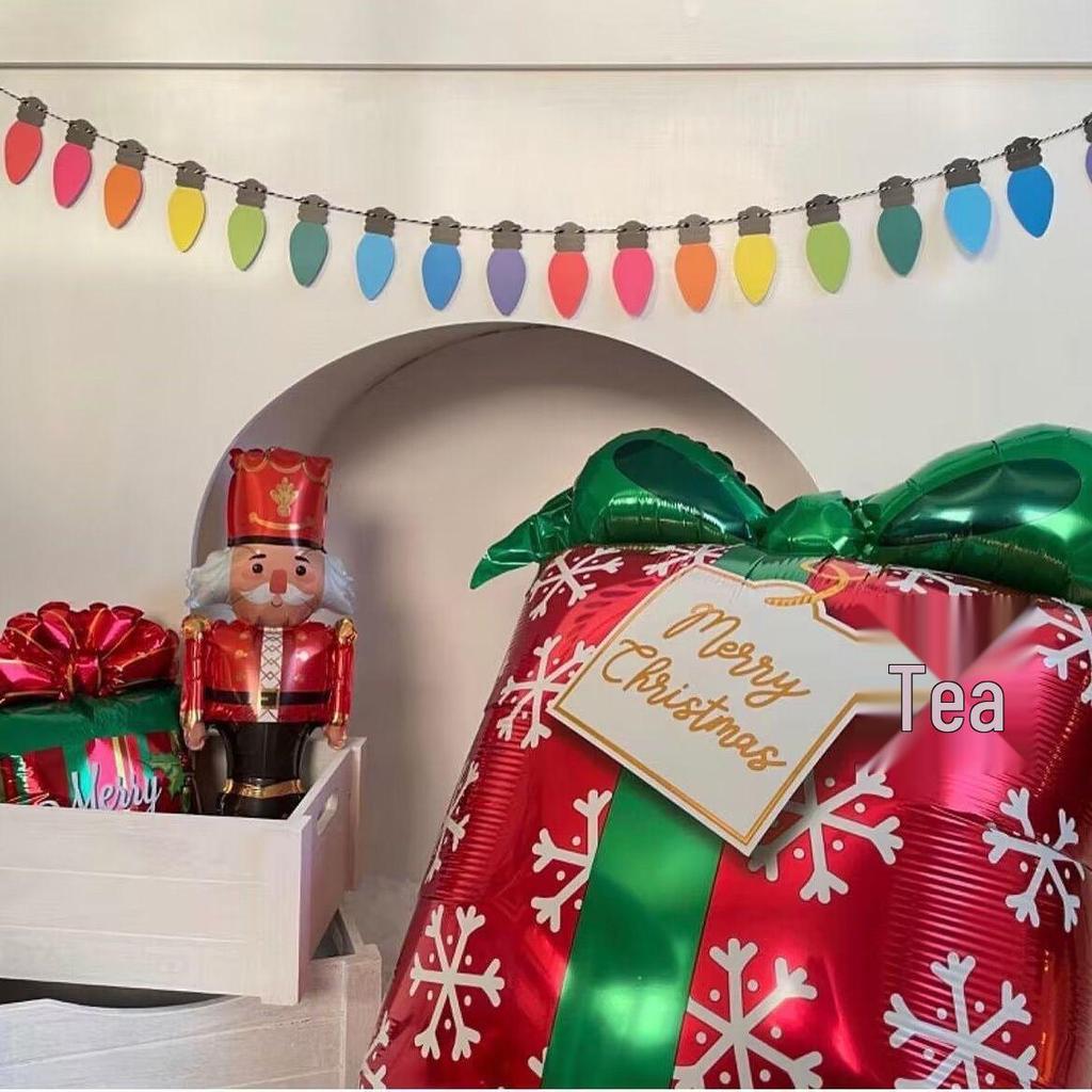 Воздушные шары из алюминиевой фольги в виде северных оленей и повязка на голову Рождественское украшение для мероприятий в детском саду и торговом центре