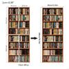 62KD для Креативной Наклейки на Дверь Книжный Шкаф Книжная Полка Обои Самоклеящаяся Стена