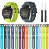 Garmin Fenix Quick Release Silicone Watch Band for Fenix 5/5S/5X, 6X, 7X, 3/3HR