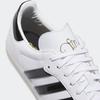 Adidas Dill Samba Patent Leather Size Japan Shoes, White/Core Black/Gold Metallic, IE5158, 26.0cm,