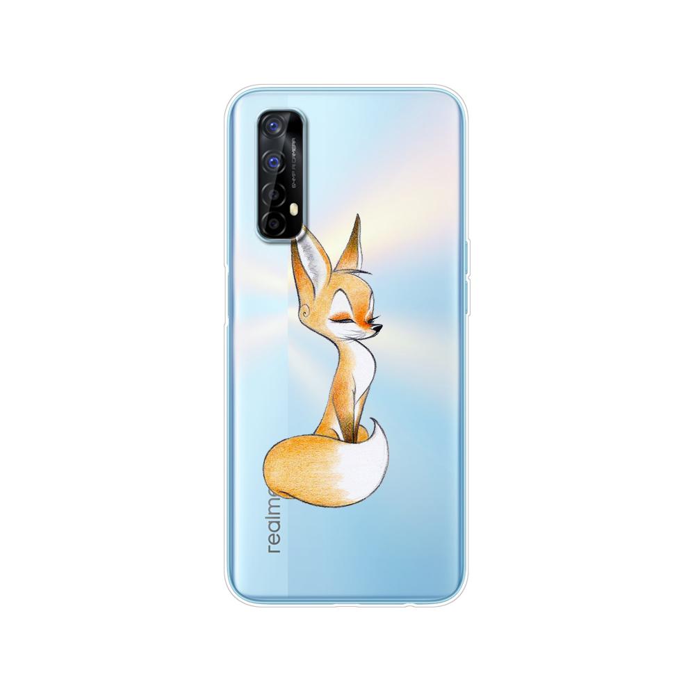 Чехол для Realme 7 для OPPO Realme 7 Pro, противоударный мягкий силиконовый чехол из ТПУ для задней панели телефона Realme7 7Pro, чехол-бампер, чехол