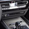 Автомобильные аксессуары из углеродного волокна Крышка декоративной отделки центральной консоли, CD-плеера, модифицированный интерьер, мягкая наклейка для BMW Z4 G29 2020-2025