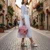 With Handle Handheld Gift Box Vintage Style Clutter Organizer Rattan Picnic Basket  Outdoor Use