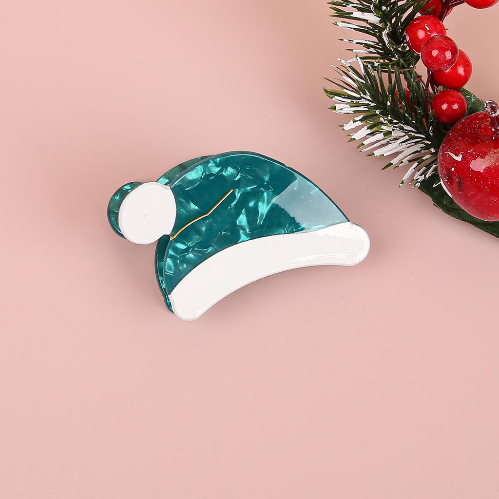 Cute Girls Christmas Hair Clips Elk Snowflake Hair Claws Clips Plastic Hairpins Girls Kids Christmas Party Hair Accessories