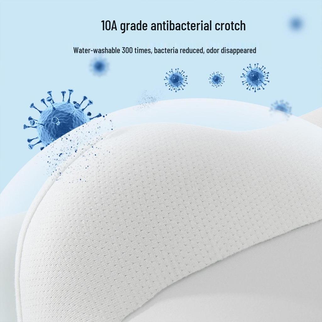 Мужские бесшовные боксеры из ледяного шелка большого размера - Защита от натирания, Антибактериальные, для бега и фитнеса