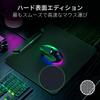 Razer Игровой коврик для мыши HyperFlux V2 Hard Edition с беспроводной зарядкой и жесткой поверхностью, совместимый с Basilisk V3 Pro, Basilisk V3, Naga V2 и Cobra