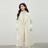 Autumn Water Elegant Lapel Wool-Cashmere Coat
