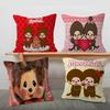 Anime M-Monchhichi Personalized Pillow Cover Kids Bedroom Wild Party Decor Pillowcase Kid Birthday Shower Gift