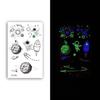 Little Sexy Cute Tattoo for Women Glowing Dark Taty Waterproof Fake Tatoo Luminous Tattoo Stickers Body Art Cartoon Tattoo