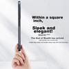 HotFire Phone Case for Realme GT 5 Pro, Upgraded Skin-Like Matte Lens Full Protection Silicone Cover - Midnight Black