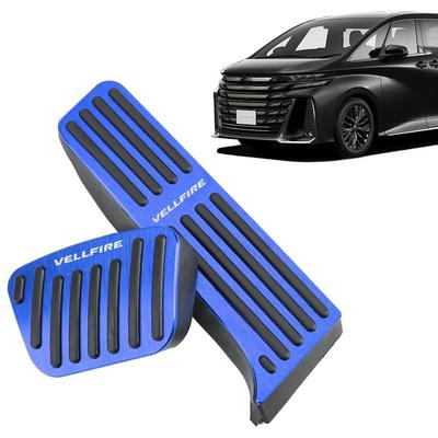 Улучшенная алюминиевая накладка на педаль XIKER для Toyota Vellfire 40 серии, Простая установка, Тормоз, Без сверления