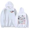 Толстовка с капюшоном Niall Horan Merch The Show Album Трек-лист TDeegray Tour Унисекс Трендовые пуловеры с капюшоном Повседневная уличная одежда Толстовка унисекс