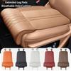 Universal Car Seat Leg Support Pad Leather Seat Extension Leg Rest  Long Drive