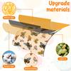 11 Pcs Reusable Beeswax Food Wraps Set Organic Cotton Eco Friendly Covers For Bread Sandwich Cheese Fruit And Bowls