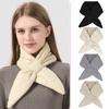 1PC Thickened Skiing Creativity Warm Windproof Comfortable Warmth Accessory Outdoor Solid Neck Warmer Fashionable Scarf Winter